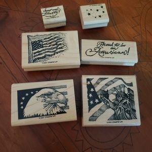 Stampin up proud to be an american